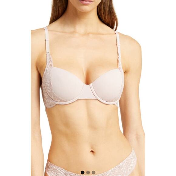 Brand New Natori Women’s Size 32DDNude Lush Demi Contour Underwire Bra - Picture 1 of 14